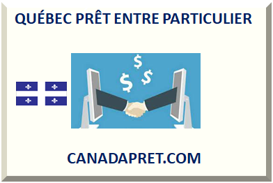 Quebec particulier pret entre Prêt entre