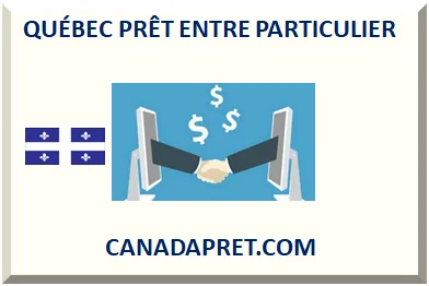 QUÉBEC PRÊT ENTRE PARTICULIER 2026